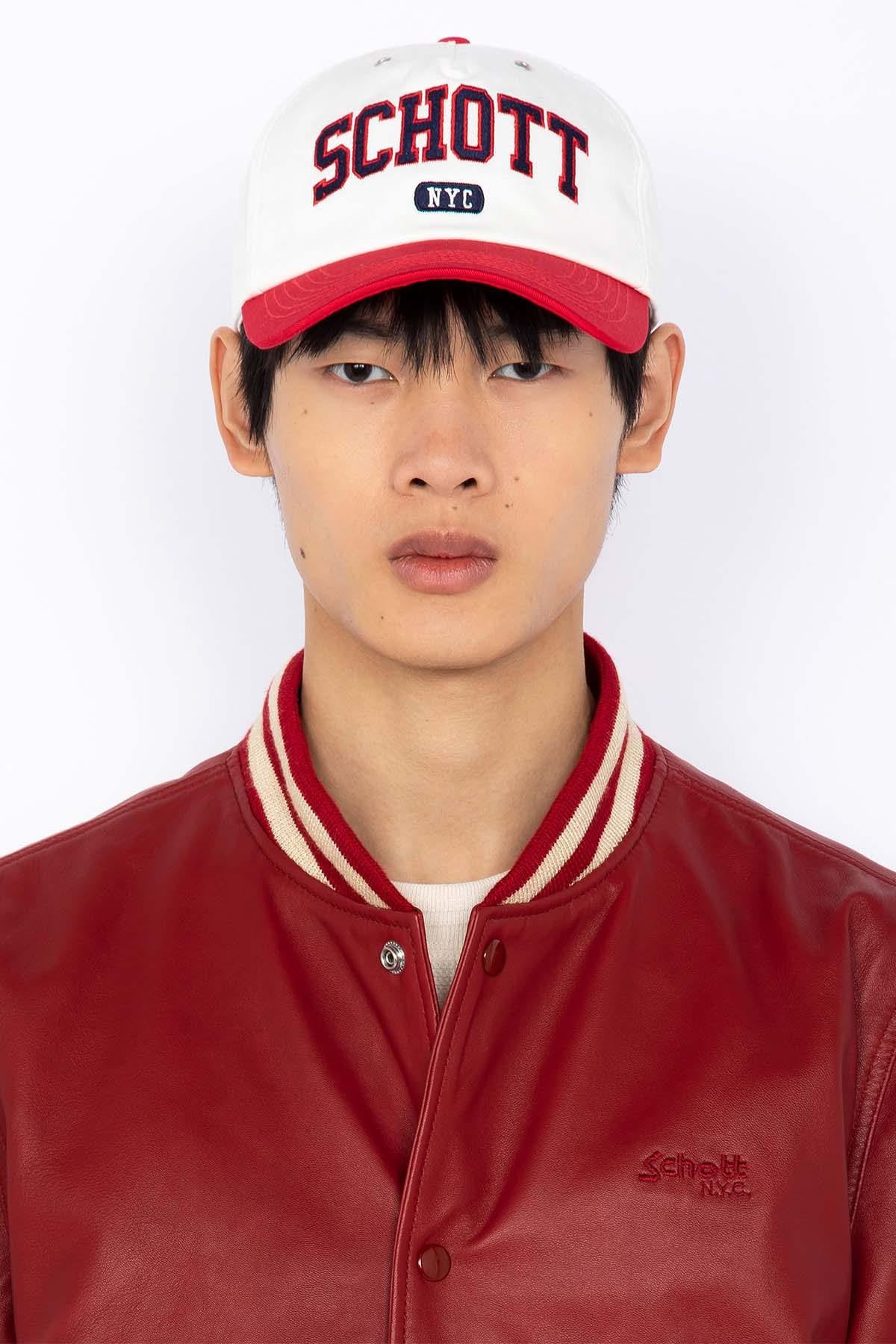 Schott's LCTEDDYS23: a red lambskin teddy jacket for all seasons. - Image n°4