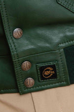 Le Mans 1923 green leather jacket - Image n°8