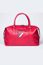 Alpine A110 48h Royal Blue Leather Travel Bag - Image n°1
