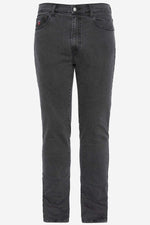 Men's gray slimfit cotton jeans - Image n°1