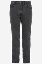Men's gray slimfit cotton jeans - Image n°1