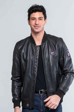 Sheep leather jacket inspired by Steve McQueen's 1971 Le Mans. - Image n°1