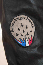Patrouille de France 70th anniversary lambskin jacket with fur collar. - Image n°2