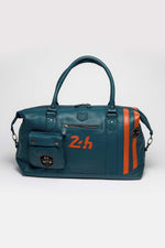 Royal blue and orange racing travel bag - Image n°1