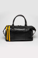Black and yellow racing travel bag - Image n°3