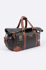 Dark brown 72h leather travel bag - Image n°5