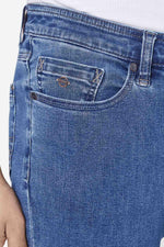 Classic slim fit cotton jeans for men - Image n°4