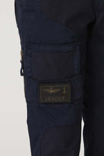 Dark blue aviator/astronaut style pants for men - Image n°4