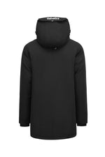 Black hooded parka - Image n°9