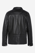 Schott's LC9521D: a refined black cowhide jacket for effortless style. - Image n°7