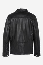 Schott's LC9521D: a refined black cowhide jacket for effortless style. - Image n°7