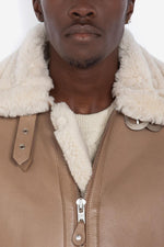 Schott's LC1259: a sheepskin B-3 bomber with wool-lined warmth. - Image n°2