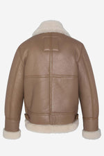 Schott's LC1259: a sheepskin B-3 bomber with wool-lined warmth. - Image n°5