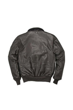 Deer-tanned calfskin G-1 jacket with shearling collar. - Image n°7
