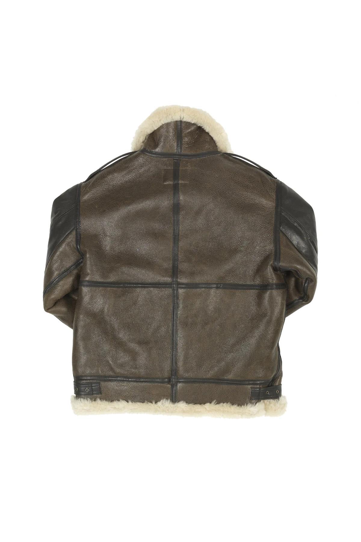 Thick shearling B-3: warmth and durability, a WWII aviation classic. - Image n°7