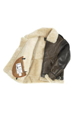 Thick shearling B-3: warmth and durability, a WWII aviation classic. - Image n°5