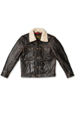 Vintage jacket with white fur collar - Image n°11