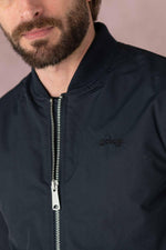 Navy blue nylon bombers - Image n°3