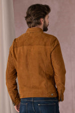Velvety goat suede in Cognac, Daytona's Delf for classic biker style. - Image n°3