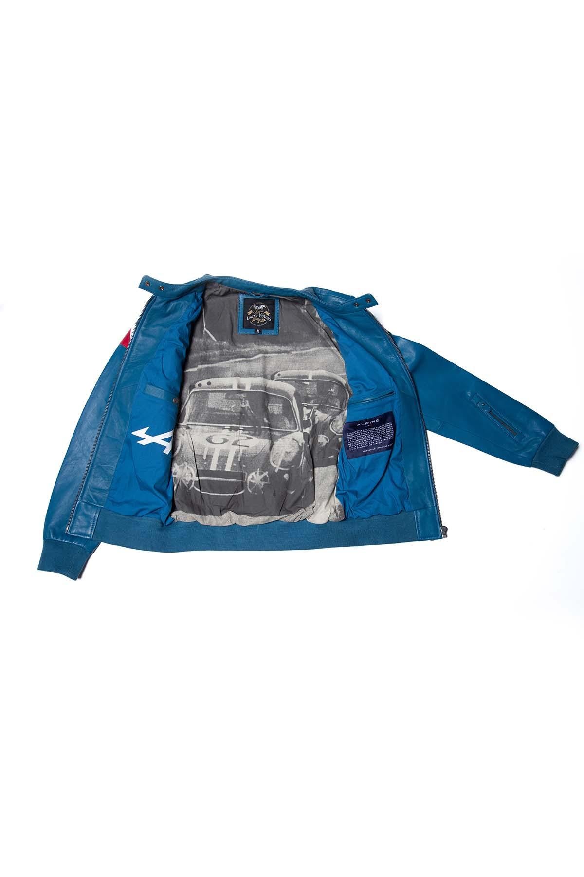Black racing universe leather travel bag - Image n°8