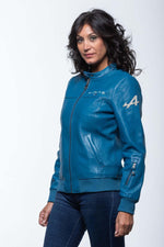 Black racing universe leather travel bag - Image n°6