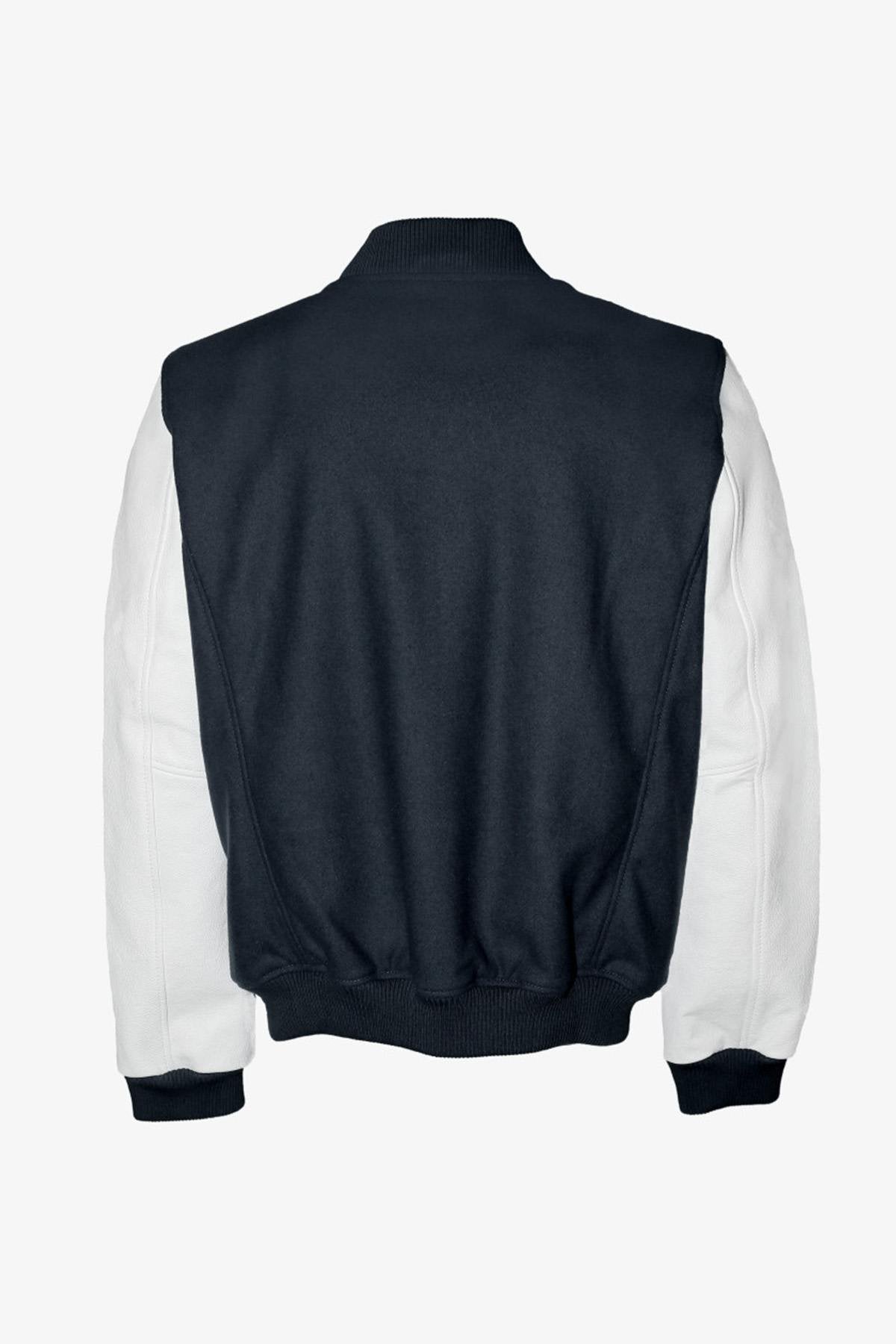 A slim-fit teddy jacket blending leather and nylon for urban style. - Image n°10