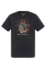 Black vintage rider t-shirt - Image n°5