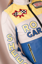 Women's racing leather jacket - Image n°6