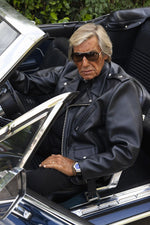 613S Slim Fit Perfecto® by Schott-black steerhide, slim, iconic. - Image n°1