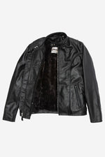 A timeless Schott cowhide jacket with biker collar and regular fit. - Image n°9