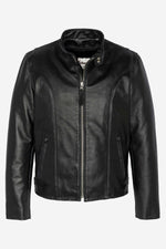 A timeless Schott cowhide jacket with biker collar and regular fit. - Image n°2