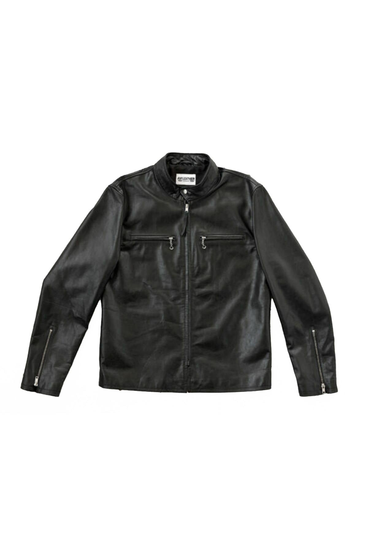 This horsehide café racer revives the iconic 1950s J100 spirit. - Image n°8