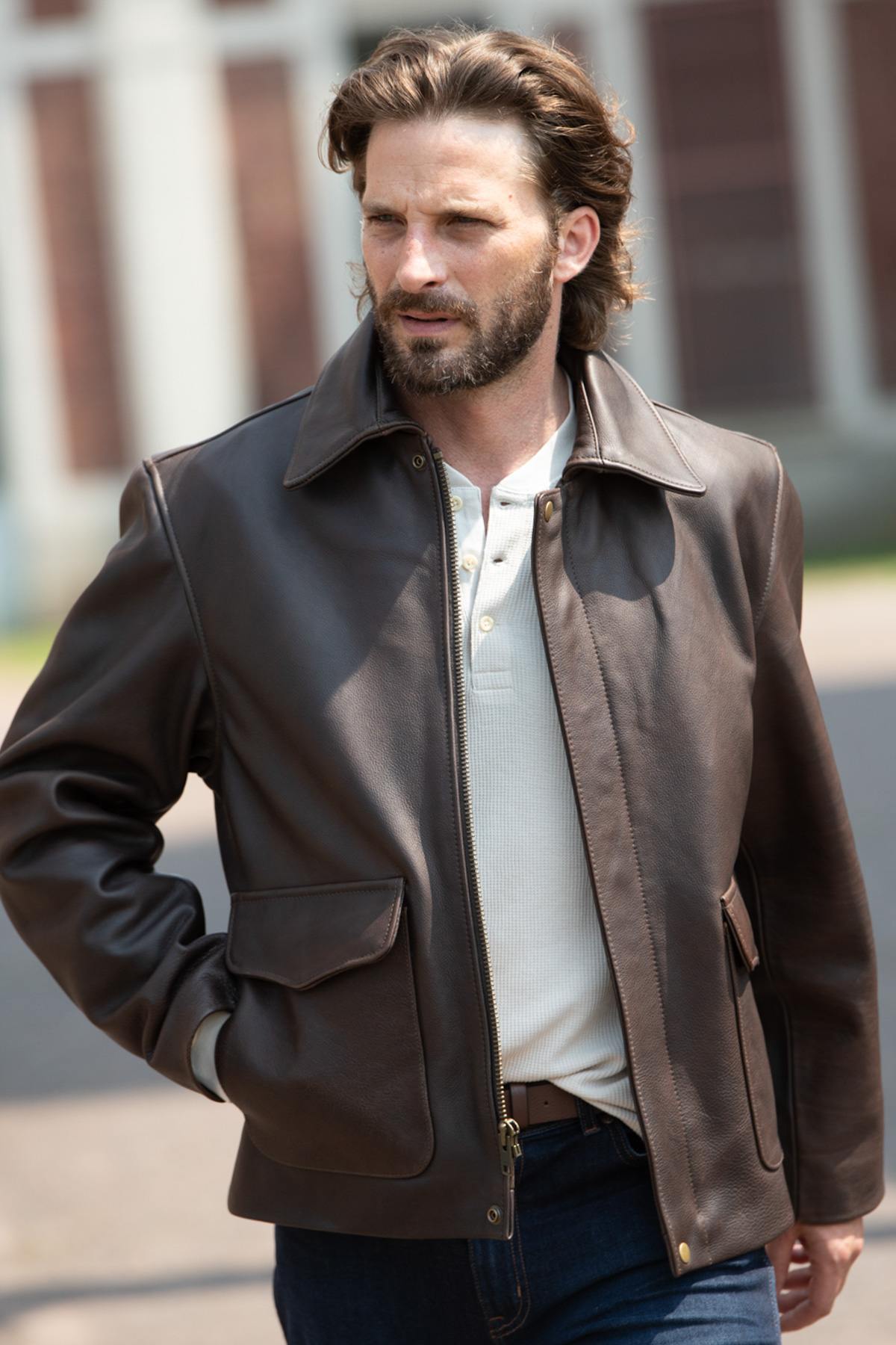 Men's Jacket Indiana Jones INDIANA JONES VINTAGE COWHIDE