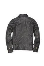 1930s US Navy flight jacket in brown goatskin, slim-fit and timeless. - Image n°6