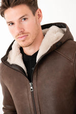 Deep brown lambskin, regular fit-warm, supple, and timelessly stylish. - Image n°7
