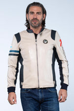 Ari Vatanen's 1988 Pikes Peak legacy in ecru sheepskin. Timeless racing spirit. - Image n°6