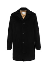 Schott's MILES2: a wool-blend overcoat with anchor buttons for winter. - Image n°6