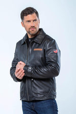 Steve McQueen's black sheep leather jacket-timeless and rugged. - Image n°7