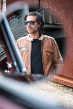 ROY TOBACCO sheep leather jacket. Soft, light, and timelessly cool. - Image n°6