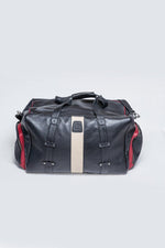 72h travel bag in black genuine leather - Image n°2