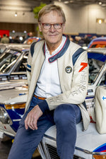 Ari Vatanen's 1988 Pikes Peak legacy in ecru sheepskin. Timeless racing spirit. - Image n°5