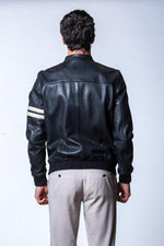 Black sheep leather jacket, regular fit, soft and timelessly stylish. - Image n°6