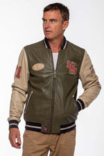 Light khaki sheepskin jacket, inspired by Steve McQueen's 'Cooler King'. - Image n°2