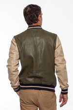 Light khaki sheepskin jacket, inspired by Steve McQueen's 'Cooler King'. - Image n°3