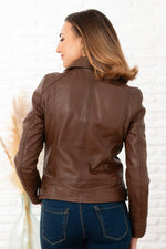 Oakwood's tobacco perfecto in vegetable-tanned sheepskin. - Image n°6