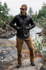 Master's roughout cowhide field jacket. Built for durability and wear. - Image n°10