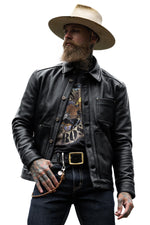 Master's roughout cowhide field jacket. Built for durability and wear. - Image n°18