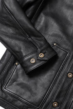 Master's roughout cowhide field jacket. Built for durability and wear. - Image n°13