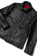 Master's roughout cowhide field jacket. Built for durability and wear. - Image n°9