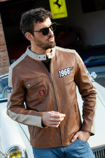 ROY TOBACCO sheep leather jacket. Soft, light, and timelessly cool. - Image n°4